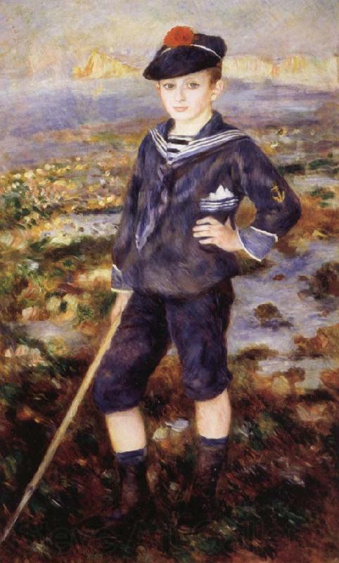 Pierre Renoir Sailor Boy